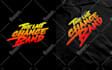 design dj, music, band, and typography logo