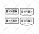 design round badge logo, stamp, patch, label, sticker