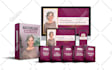 design digital product bundle mockup, digital product 3d ecover bundle