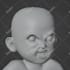 model simple 3d character from 2d to 3d in blender