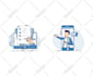 design illustrations icons set svg and vector