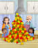 draw children book cute illustration, children book