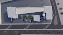 do architectural 3d rendering sketch and drone view