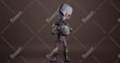 make 3d character model for video games and animation