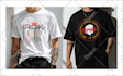 create minimalist typography and custom t shirt design
