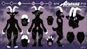 draw your furry ref sheet, fursona reference sheet or oc