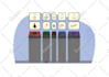 do flat style illustration , vector illustration