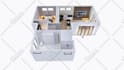 do 3d architectural animation, walkthrough video rendering