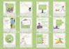 design psychology and mental health posts in canva templates