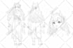 design rig live 2d vtuber model live2d rigging anime vtuber avatar commission
