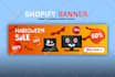 create any sized banner attractive and professional