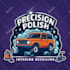 make unique auto detailing, car wash, and mobile detailing logo