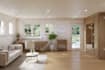render 3d interior, interior design, house, restaurant