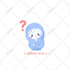 do cute vector illustration custom size as requested