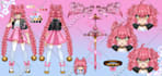 design characters or reference sheet
