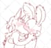 draw a goofy doodle of your oc