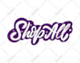 write your phrase in calligraphy or lettering