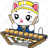 design anime chibi children story book illustration