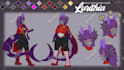 draw your furry ref sheet, fursona reference sheet or oc