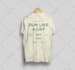 do minimalist typography t shirt design