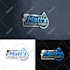 do pressure power washing car cleaning home painting logo with stationery design