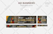 design 6 professional web banners for ads