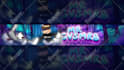 design a colorful gaming banner for youtube