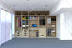 design 3d wardrobe, closet, cabinet, media wall, vanity