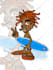 design a badass character graffiti style for you