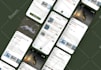 design premium mobile app UI for ios and android