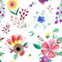 design unique watercolor seamless pattern