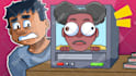 create a custom drawn youtube thumbnail