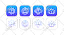 design mobile app icons and website icons