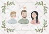 illustrate a portrait with you and your pet