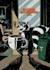 create noir comics and graphic novel illustrations