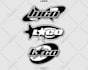 design y2k logo streetwear brand