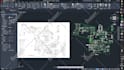 redraw PDF or image floor plans to 2d autocad editable file