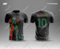 do sublimation esports and sports jersey design