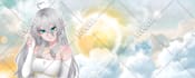 design anime or vtuber banner youtube, twitch, twitter, etc