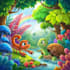 create awesome childrens story book illustration