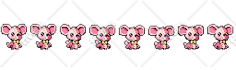 draw and animate your pixel art game character
