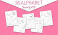 design kids activity book, letters and numbers tracing and kdp low content book