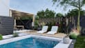 do backyard design, garden 3d, site plan as a landscape architect