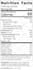 create professional nutrition facts label