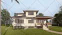 create 3d exterior, facade for house