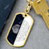 do attractive creative shineon necklace jewelry message card design
