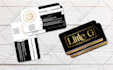 design modern luxury business cards, name card, visiting card