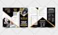 design a clean professional trifold or bifold brochure