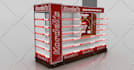 design 3d posm, kiosk, podium, product and retail display stands solution