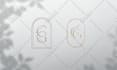 create elegant wedding logo, initials or monogram